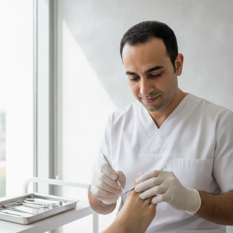 Podiatrist service in Musaffah